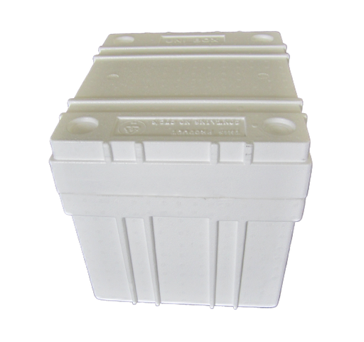 Insulated Foam Cooler 18 x 12 3/4 x 11 1/8 - 1 1/2 Thick